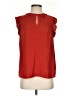 Maison d' Amelie 100% Polyester Red Sleeveless T-Shirt Size XXS - photo 1