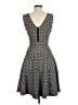 Milly Tweed Gray Cocktail Dress Size M - photo 2