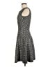 Milly Tweed Gray Cocktail Dress Size M - photo 5