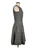 Milly Tweed Gray Cocktail Dress Size M - photo 4