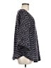 AB Studio Chevron-herringbone Gray Pullover Sweater Size M - photo 4