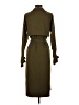Princess Polly 100% Polyester Green Trenchcoat Size 2 - photo 2