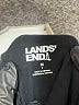 Lands' End 100% Cotton Solid Black Skort Size 8 - photo 3