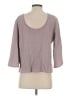 Akemi + Kin 100% Cotton Paisley Gray Pullover Sweater Size S - photo 2