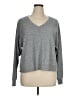 Lucky Brand Gray Pullover Sweater Size XL - photo 1