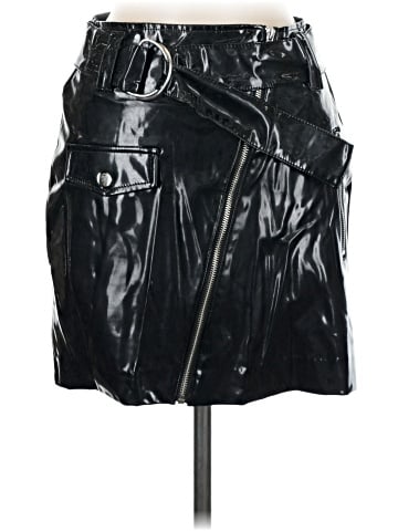 H&M Faux Leather Skirt (view 1)