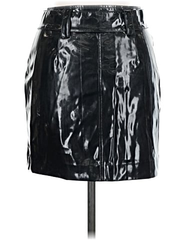 H&M Faux Leather Skirt (view 2)