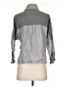 XCVI Gray 3/4 Sleeve Button-Down Shirt Size S - photo 2