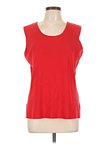 MING WANG Sleeveless T-Shirt (view 1)