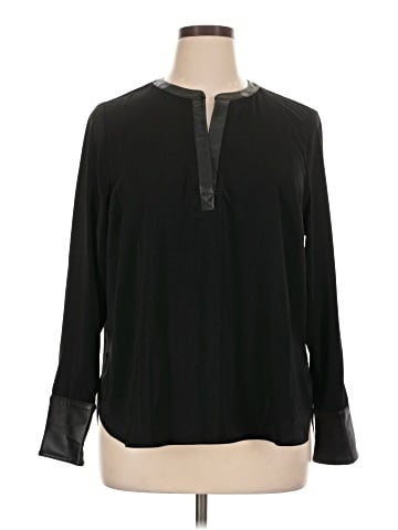 MICHAEL Michael Kors Long Sleeve Blouse (view 1)