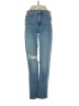 Madewell Hearts Blue Jeans Size 24 waist - photo 1