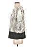 Karl Lagerfeld Paris 100% Polyester Ivory 3/4 Sleeve Blouse Size S - photo 5