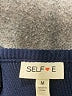 SELF E Blue Long Sleeve Top Size M - photo 7