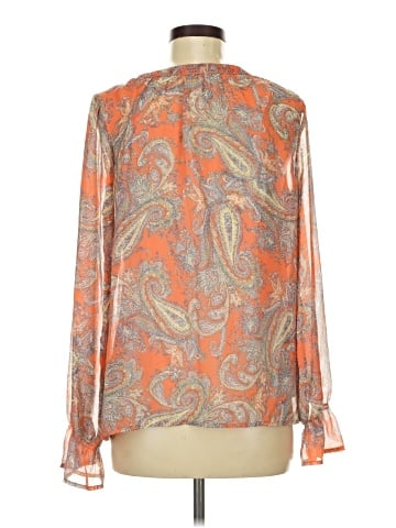 Skies Are Blue Long Sleeve Blouse (view 2)