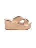 Rachel Zoe Tan Wedges Size 8 - photo 1