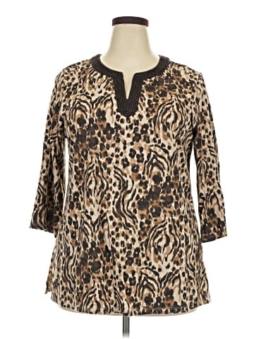 Charter Club 3/4 Sleeve Blouse (view 1)