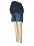 Indigo Blue Blue Denim Shorts Size Med Maternity - photo 1