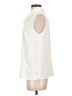MING WANG White Sleeveless Button-Down Shirt Size XS - photo 5