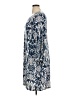MSK Paisley Blue Casual Dress Size 1X - photo 5