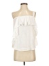 Krisa Ivory Sleeveless Blouse Size S - photo 1