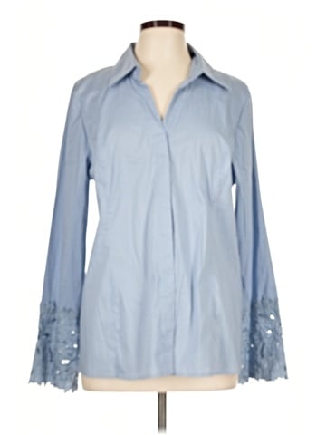 Dialogue Long Sleeve Blouse (view 1)
