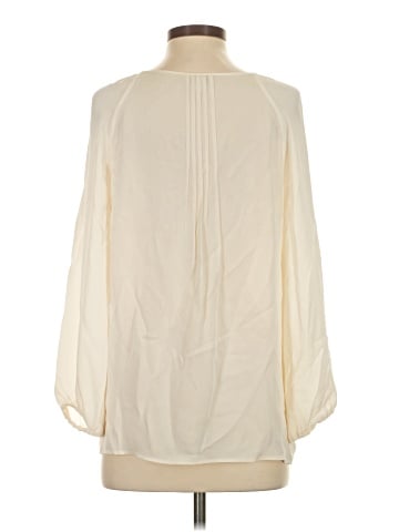 Joie Long Sleeve Silk Top (view 2)