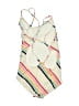Billabong Stripes Ivory One Piece Swimsuit Size S (youth) - photo 2