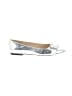 Nine West Silver Flats Size 6 - photo 1