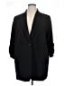H&M 100% Polyester Black Blazer Size XL - photo 1