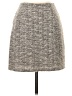 Aqua Tweed Gray Casual Skirt Size S - photo 1