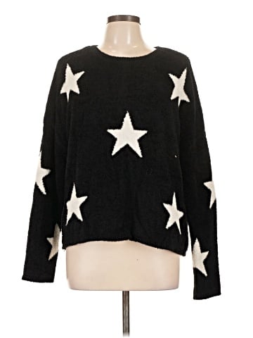 Blue Rain Pullover Sweater (view 1)