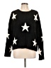Blue Rain 100% Polyester Stars Black Pullover Sweater Size L - photo 1
