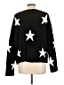 Blue Rain 100% Polyester Stars Black Pullover Sweater Size L - photo 2