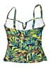 Soma Tropical Blue Swimsuit Top Size XL - photo 2