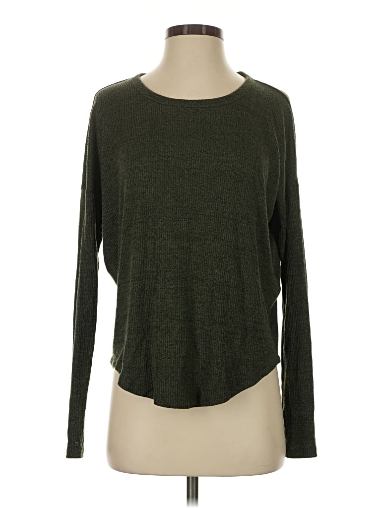 Pre-owned Rag & Bone Long Sleeve T-shirt In Green