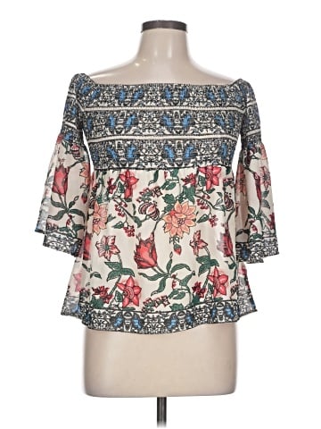 Fab'rik 3/4 Sleeve Blouse (view 1)
