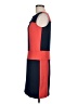 En Focus Studio Color Block Red Cocktail Dress Size 6 - photo 5