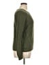 Talbots Outlet Solid Green Pullover Sweater Size XL Petite - photo 4
