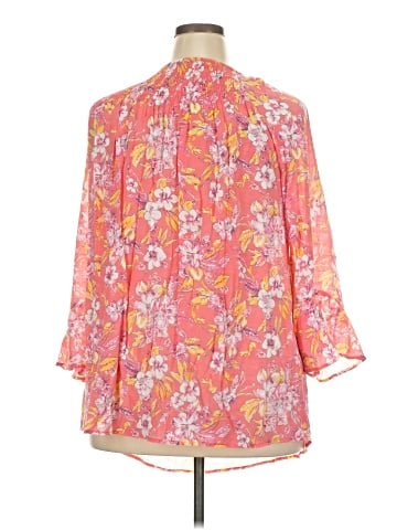 Counterparts 3/4 Sleeve Blouse (view 2)