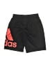 Adidas 100% Polyester Graphic Black Athletic Shorts Size 6 - photo 2