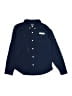 Columbia 100% Polyester Solid Blue Long Sleeve Button-Down Shirt Size 8 - photo 1