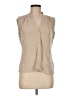 Calvin Klein Tan Sleeveless Blouse Size M - photo 1