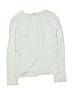 Splendid Silver Long Sleeve Henley Size 5 - photo 2