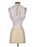 Assorted Brands 100% Cotton Gray Sleeveless Blouse Size 4 - photo 2