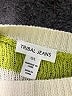 Tribal Jeans Stripes Green Pullover Sweater Size L - photo 7