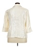 Dana Kay 100% Polyester Ivory Blazer Size 20 - photo 2
