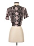 Guess Pink Short Sleeve Blouse Size S - photo 2