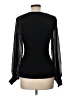 White House Black Market 100% Polyester Black Pullover Sweater Size L - photo 2