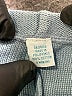 Assorted Brands 100% Cotton Chevron-herringbone Blue Casual Pants 6-9 MO / 9 MO - photo 3