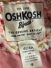OshKosh B'gosh 100% Cotton Hearts Pink Jacket Size 4T - photo 3